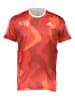 adidas Koszulka sportowa w kolorze czerwono-pomarańczowym