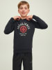 JACK & JONES Junior Hoodie "Logo" zwart