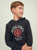 JACK & JONES Junior Hoodie "Logo" zwart