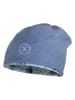 MaxiMo Dwustronna czapka beanie w kolorze niebieskim