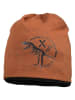 MaxiMo Beanie in Hellbraun