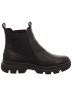 Legero Leder-Chelsea-Boots "Angelina" in Schwarz