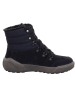 Legero Leren boots "Cosy Oceano" donkerblauw