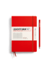 LEUCHTTURM1917 Notatnik w kolorze czerwonym w linię - 14,5 x 21 cm