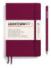 LEUCHTTURM1917 Notatnik w kolorze bordowym w linie - B6+
