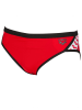Arena Badehose "Team Stripe" in Rot
