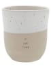 Eulenschnitt Becher "Me Time" in Beige - 320 ml