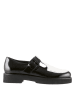 Högl Slippersy "Penny" w kolorze czarno-białym