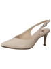 Högl Leder-Slingpumps in Beige