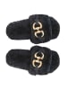 Högl Pantoffels "Winterlove" zwart