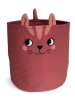 roommate Aufbewahrungskorb "Cat" in Rot - (H)40 x Ø 35 cm