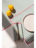 Really Nice Things 4-delige set: servetten "Contrast Edge" groen - (L)40 x (B)40 cm