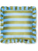 Really Nice Things Kissen in Hellblau/ Grün - (L)55 x (B)55 cm