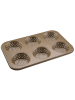 Zenker Broodjes bakvorm goudkleurig - (B)34 x (H)22 cm