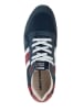 Jack & Jones Sneakersy "Stellar" w kolorze granatowo-czerwonym