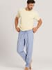 Hanro Spodnie piżamowe w kolorze błękitnym