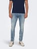 ONLY & SONS Spijkerbroek - slim fit - lichtblauw