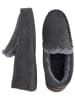 Warmbat Leder-Hausschuhe "Earlwood" in Grau
