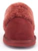 Warmbat Leder-Hausschuhe "Flurry" in Rot
