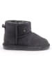 Warmbat Leder-Boots "Wallaby" in Grau