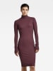 G-Star Gebreide jurk bordeaux