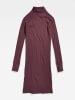 G-Star Gebreide jurk bordeaux
