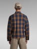 G-Star Blouse donkerblauw/camel