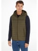 Tommy Hilfiger Doorgestikte bodywarmer kaki