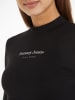 TOMMY JEANS Longsleeve in Schwarz