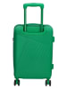 Beagles Hardcase-trolley groen - (B)36 x (H)54 x (D)20 cm