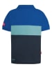 Trollkids Funkcyjna koszulka polo "Eikefjord" w kolorze niebieskim