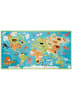 Scratch 100tlg. Puzzle "Weltkarte mit Tieren" - ab 5 Jahren