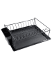 Violeta Home Servies-afdruiprek zwart - (B)35,5 x (H)11 x (D)29,5 cm