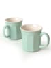 Hermia 6er-Set: Kaffeetassen in Mint - 270 ml