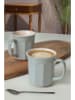 Violeta Home 6-delige set: koffiekoppen grijs - 270 ml