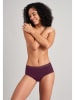 Schiesser 2er-Set: Pantys in Pflaume/ Schwarz