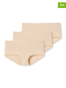 Schiesser 3-delige set: hipsters beige