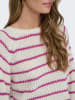 JDY Sweter w kolorze biało-różowym