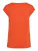 Pieces Koszulka "Billo" w kolorze pomarańczowym