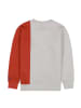 Garcia Sweatshirt in Grau/ Dunkelblau/ Orange
