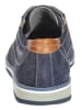 Bugatti Leren veterschoenen donkerblauw