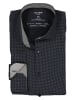 OLYMP Koszula "24/7 No 6 six" - Super Slim fit - w kolorze czarnym