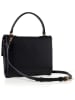 COCCINELLE Leder-Henkeltasche in Schwarz - (B)22 x (H)15 x (T)2 cm