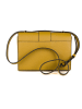 COCCINELLE Leren schoudertas mosterdgeel - (B)23 x (H)17 x (D)7 cm