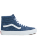 Vans Leder-Sneakers "SK8" in Blau/ Weiß
