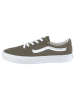 Vans Leder-Sneakers "Sk8-Low" in Khaki