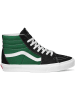 Vans Leder-Sneakers "SK8-HI" in Grün/ Schwarz