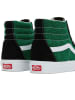 Vans Leder-Sneakers "SK8-HI" in Grün/ Schwarz