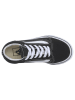 Vans Skórzane sneakersy "Old Skool" w kolorze czarno-białym