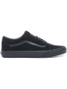 Vans Leder-Sneakers "Old Skool" in Schwarz